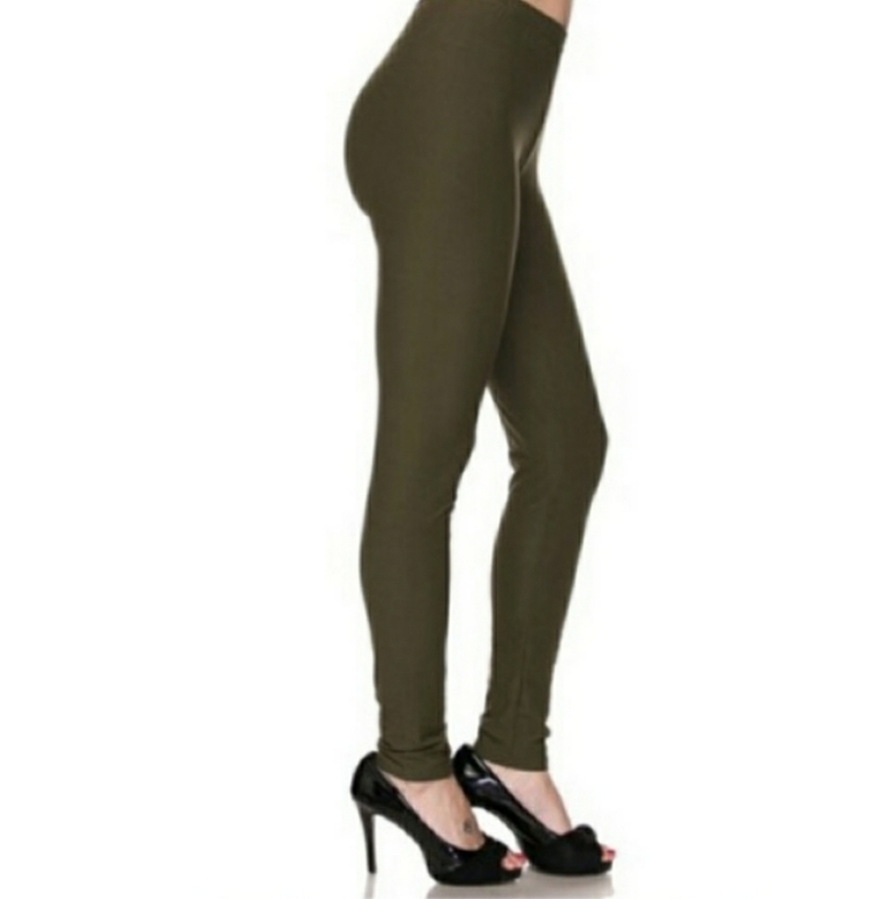 ❗SOLD OUT❗High Rise Fleece Lined Leggings - Picture 10 of 10